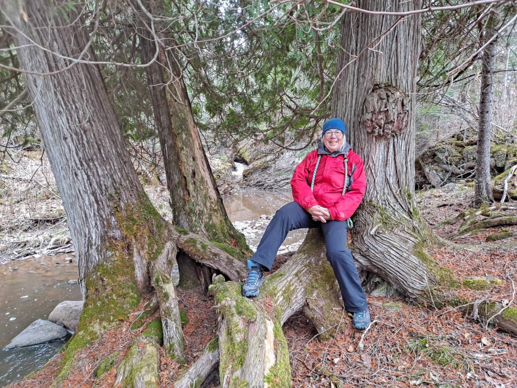 Image of Mary Ellen, the guide on a River Canyon Wild trek.